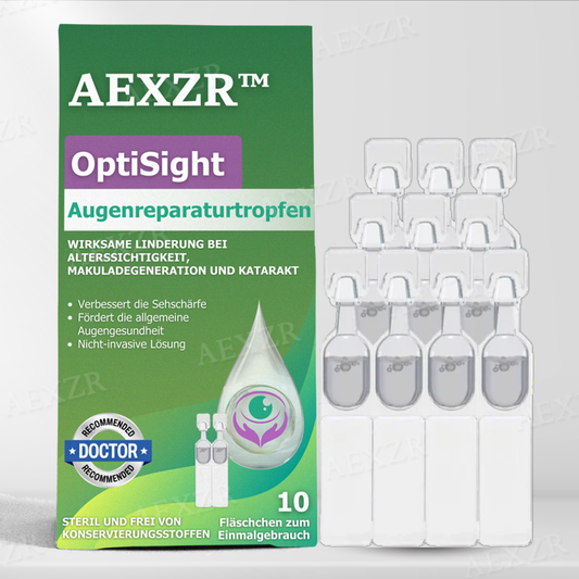 AEXZR™ OptiSight Augenreparaturtropfen - 🌟 Ihre Augenlösung ist da - jetzt 25% Rabatt sichern!