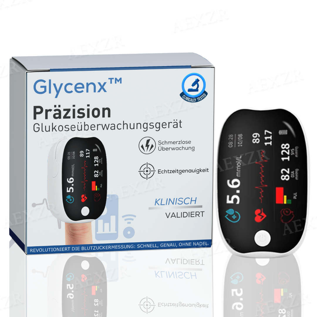 Glycenx™ Präzisions-Glukoseüberwachungsgerät - BEGRENZTES ANGEBOT | Nie mehr Finger stechen!💕