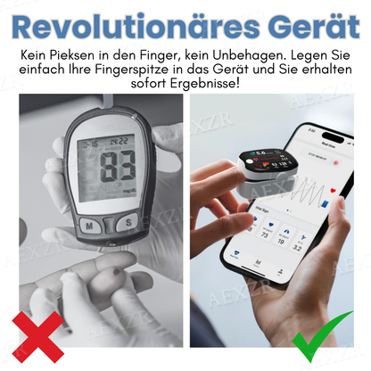 Glycenx™ Präzisions-Glukoseüberwachungsgerät - BEGRENZTES ANGEBOT | Nie mehr Finger stechen!💕